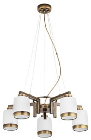 Jupiter 1062 - LN5 - Függeszték LINEA 5xE27/60W/230V