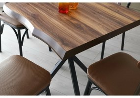 Safir Walnut étkezőasztal