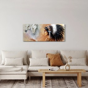 Kép - Indiánok varázslata (120x50 cm)