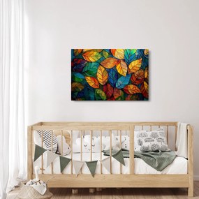 Kép - Levélmozaik (90x60 cm)