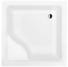 Besco Igor négyzet alakú zuhanytálca 80x80 cm fehér #BAI-80