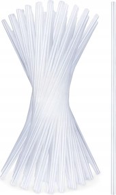 Italtartó Szívószál Átlátszó 22 CM 50 Db-os Többfunkciós Italtartó