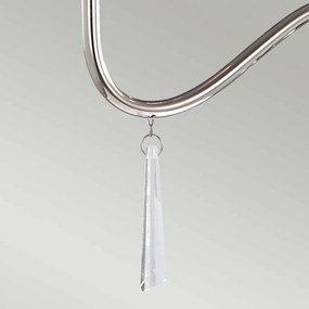 Elstead Lighting FINSBURY PARK FP3-POL-NICKEL Csillár 3x60W/E14