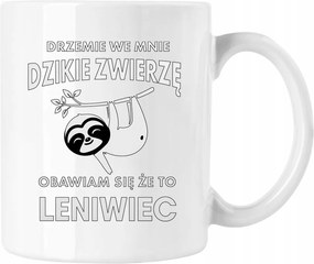 Bögre lajhár lusta vicc mém fehér 330ml