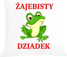 Párna párnahuzat Békás Nagypapa napja Ajándék