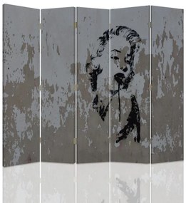 Gario Paraván Portré retro stílusban Méret: 180 x 170 cm, Kivitelezés: Klasszikus paraván
