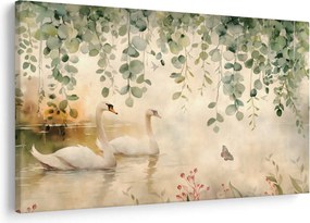 Kép - Tó, akvarell (90x60 cm)