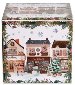 Karácsonyi Porcelán bögre 650 ml díszdobozban Christmas City 2