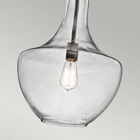 Kichler EVERLY KL-EVERLY-P-M-OZ Függőlámpa 1x60W/E27