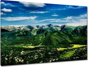 Festmények 120x80 Tájkép Tátra Lengyel hegyek