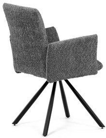 Szürke Bouclé Étkezőszék. DCH-W1117 GREY2