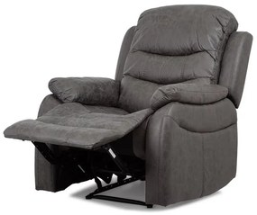 Szürke Vintage Szövet Fekvőfotel. TV-4086 GREY