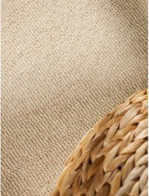 Bézs kézi szövésű gyapjú szőnyeg 160x230 cm Puristic Knots – Elle Decoration