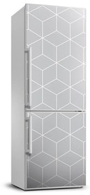 Hűtőre ragasztható matrica Geometriai háttér FridgeStick-70x190-f-79094648