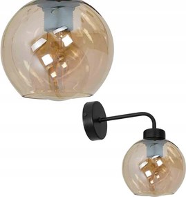 Fali lámpa Sofia Amber 1xE27