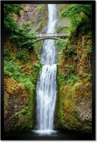 Poszterek keretben 40x60 Trópusi vízesés Hegyek