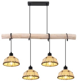 Globo 15442-4H - Csillár zsinóron REX 4xE27/60W/230V