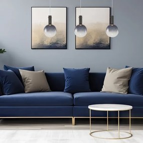 Csillár zsinóron TORONTO 1xGU10/8W/230V szürke