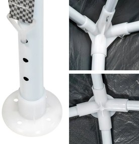 Kerti sátor GARTHEN Antracit 3 x 3 m