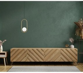 ITALUX PND-3965-1-BRO - Csillár zsinóron LUPUS 1xG9/25W/230V fekete/arany