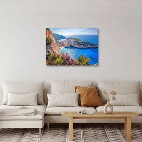 Kép - Navagio strand, Görögország (70x50 cm)