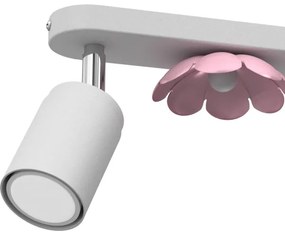 Spotlámpa FLOWER 2xGU10/8W/230V fehér