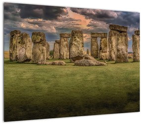 Stonehenge képe (üvegen) (70x50 cm)