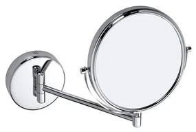 Sminktükör 23,2x26,5 cm, ezüstszínű