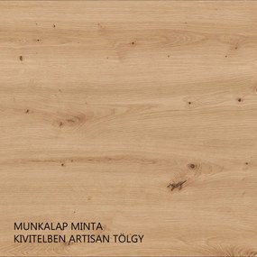 Alsó szekrény, fehér, LULA 105 ND 1F BB