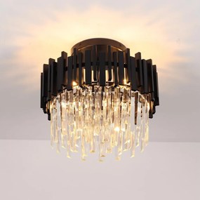 Brilagi - VERVE mennyezeti lámpatest 6xE14/40W/230V, átmérő 60 cm, fekete