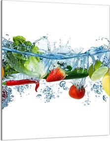 Üveg Vágódeszka 40x52 Gyümölcsök A Konyhába