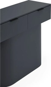 Antracitszürke konzolasztal 36x100 cm Totem – Teulat