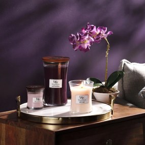 WoodWick Illatos gyertya nagy vázában SpicedBlackberry, 609 g