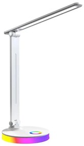 Milagro LED RGBW Asztali lámpa BRUNO LED/5W/5V 3000/4500/6000K fehér MI2600