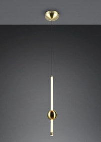 Sárgaréz színű LED dimmelhető függőlámpa Melita – Trio