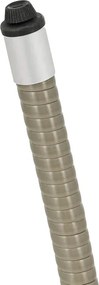 Juskys Yoro rattan négyzet alakú asztal 60 cm - szürke