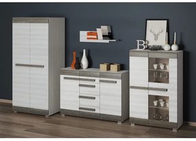 Fali polc SARPA 23x92 cm fehér