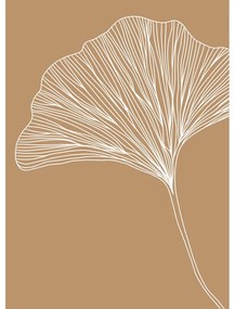 Poszter 29x41 cm Gingko – Veronika Boulová