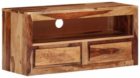 tömör kelet-indiai rózsafa TV-szekrény 88 x 30 x 40 cm