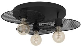 Eglo 43728 - Mennyezeti lámpa IKESTON 3xE27/40W/230V