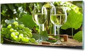 Fotó kép edzett üveg Málna egy tálban 125x50