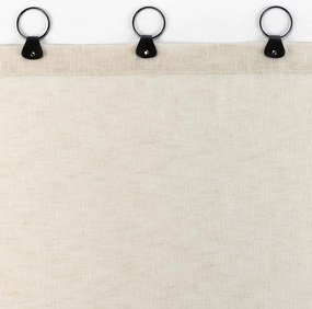 Bézs átlátszó függöny 140x240 cm Linka – douceur d'intérieur