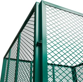 Juskys Fém komposztáló 800 L - zöld