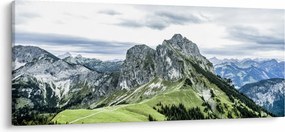 Kép - hegycsúcsok (120x50 cm)