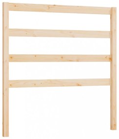 tömör fenyőfa ágy fejtámla 95 x 4 x 100 cm