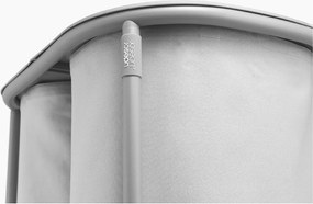 Világosszürke textil szennyeskosár 2x40 l Duo – Joseph Joseph