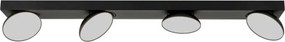 ITALUX SPL-31976-4B-BK CASTELIO Loft Mennyezeti Lámpa LED IP20