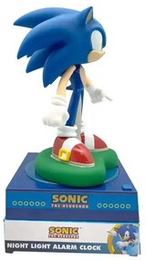 Sonic a sündisznó 3D éjszakai lámpa és ébresztőóra