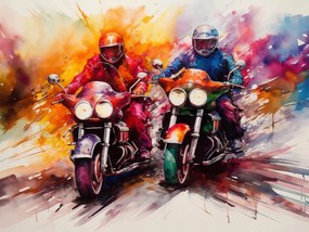 Poszter 20x15cm Adrenalin és művészet