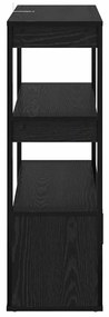 Széf Musta tammi 30 x 80 x 90 cm Faanyag